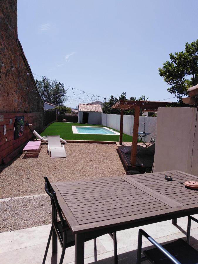 Maison A Bizanet Avec Piscine 외부 사진